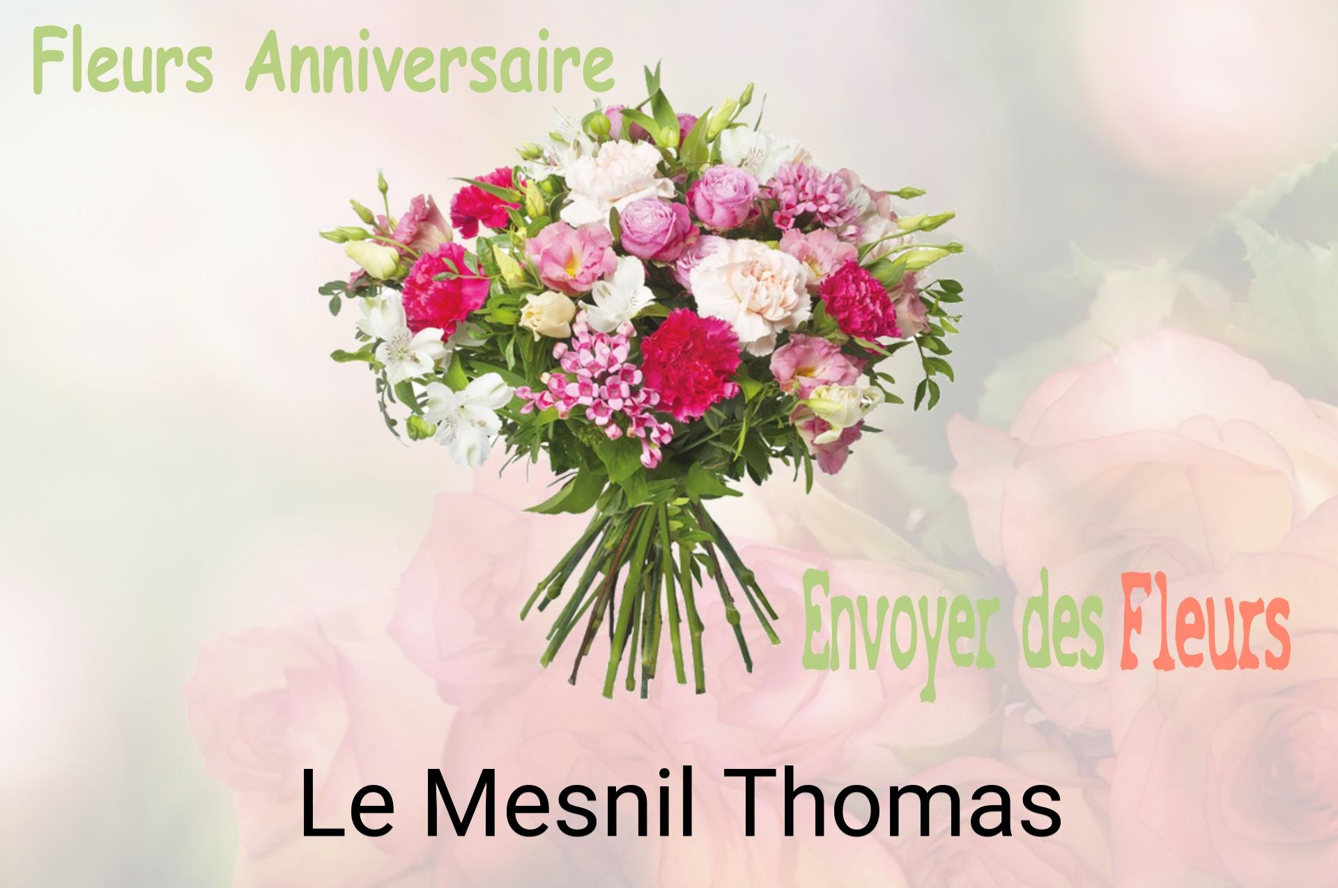 Bouquet de fleurs d’anniversaire livré à Le Mesnil-Thomas