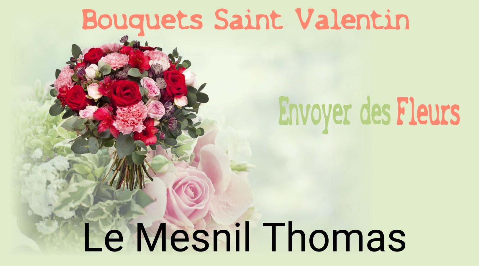 Roses de Saint-Valentin livrées à Le Mesnil-Thomas